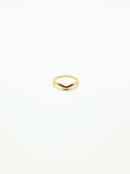 18K Gold Plated Palladium Fluid Ring