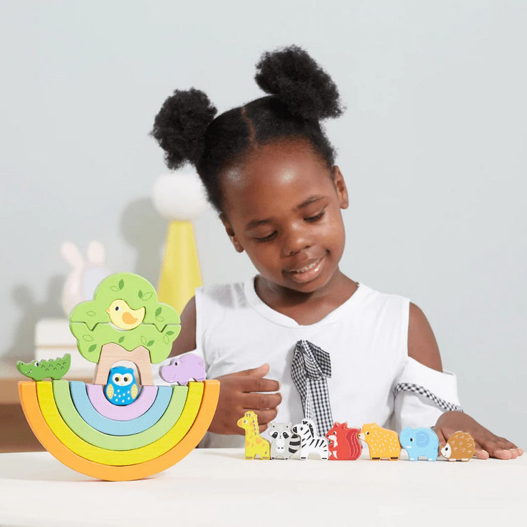 Rainbow Balancing Blocks