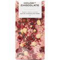 House of Chocolate Freeze Dried Raspberry, Hazelnut and Cacao Chocolate Bar