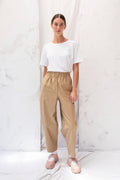 ReCreate Barrel Pants - Tan