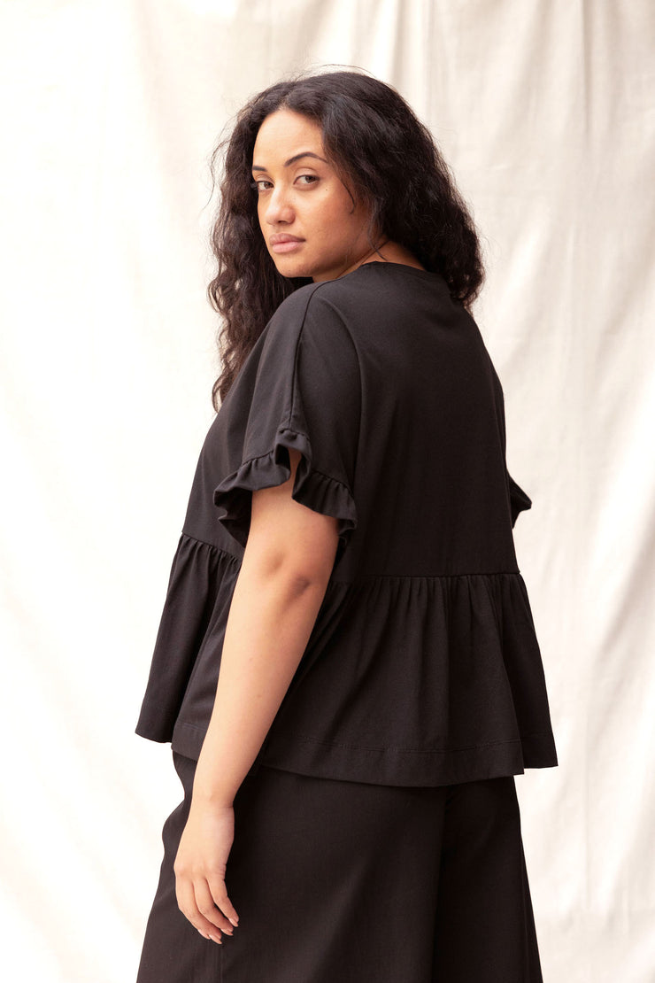 ReCreate Cascade Top - Black Coming Soon