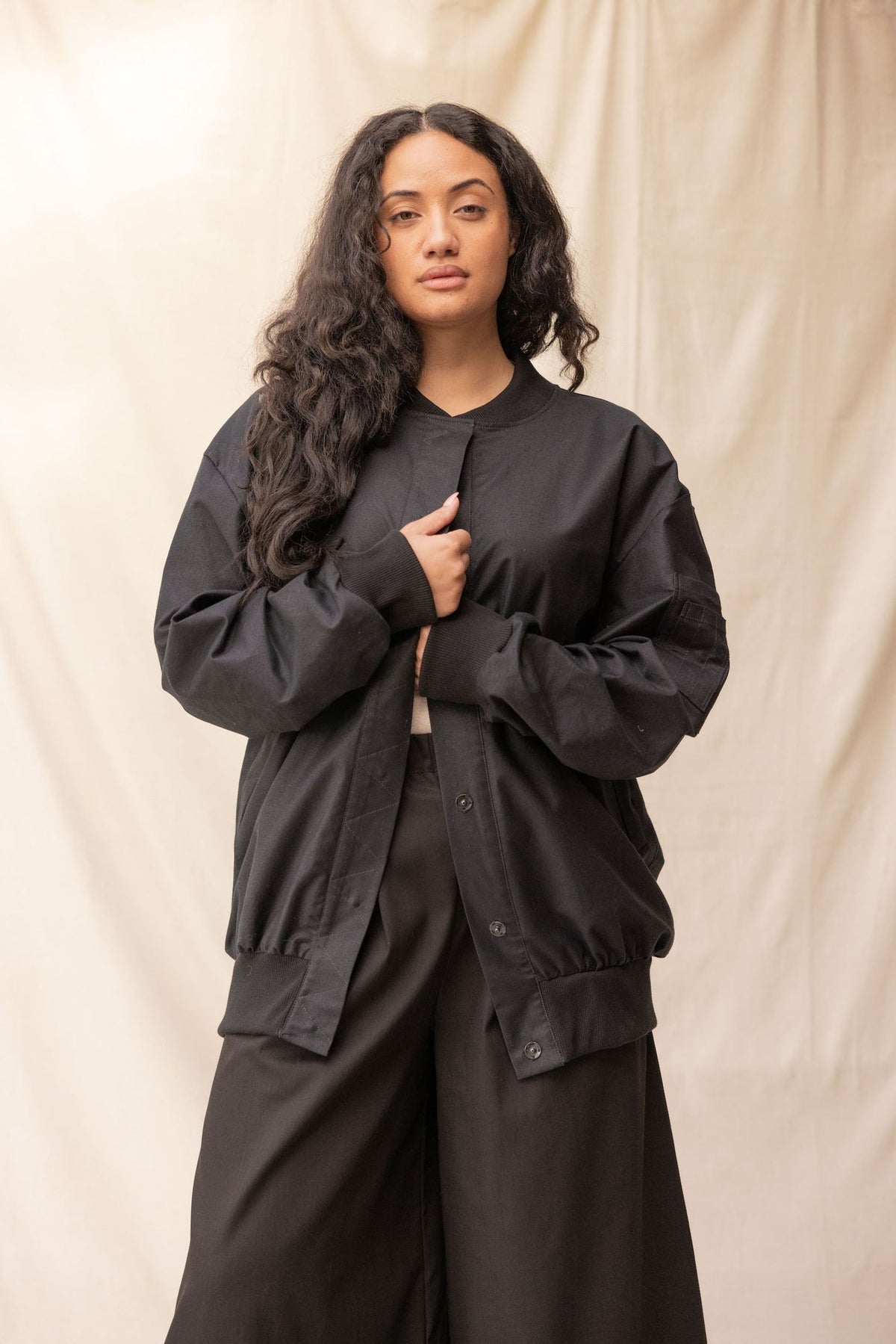 ReCreate Midi Jacket - Black Was $300 NOW