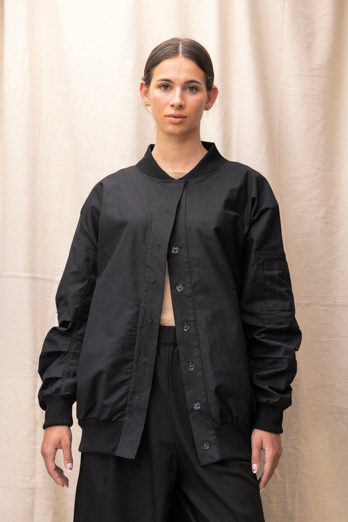 ReCreate Midi Jacket - Black Was $300 NOW