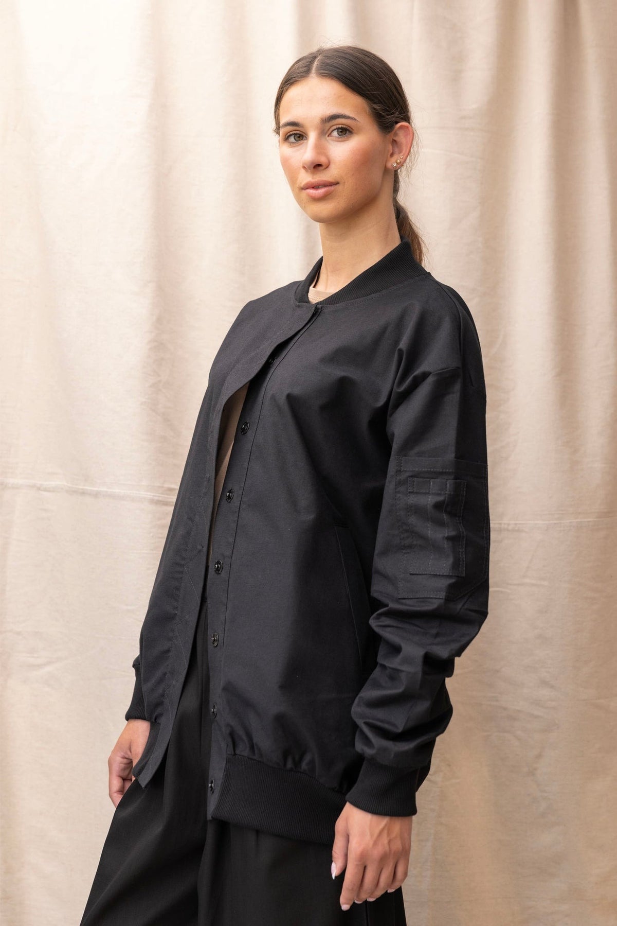 ReCreate Midi Jacket - Black Was $300 NOW