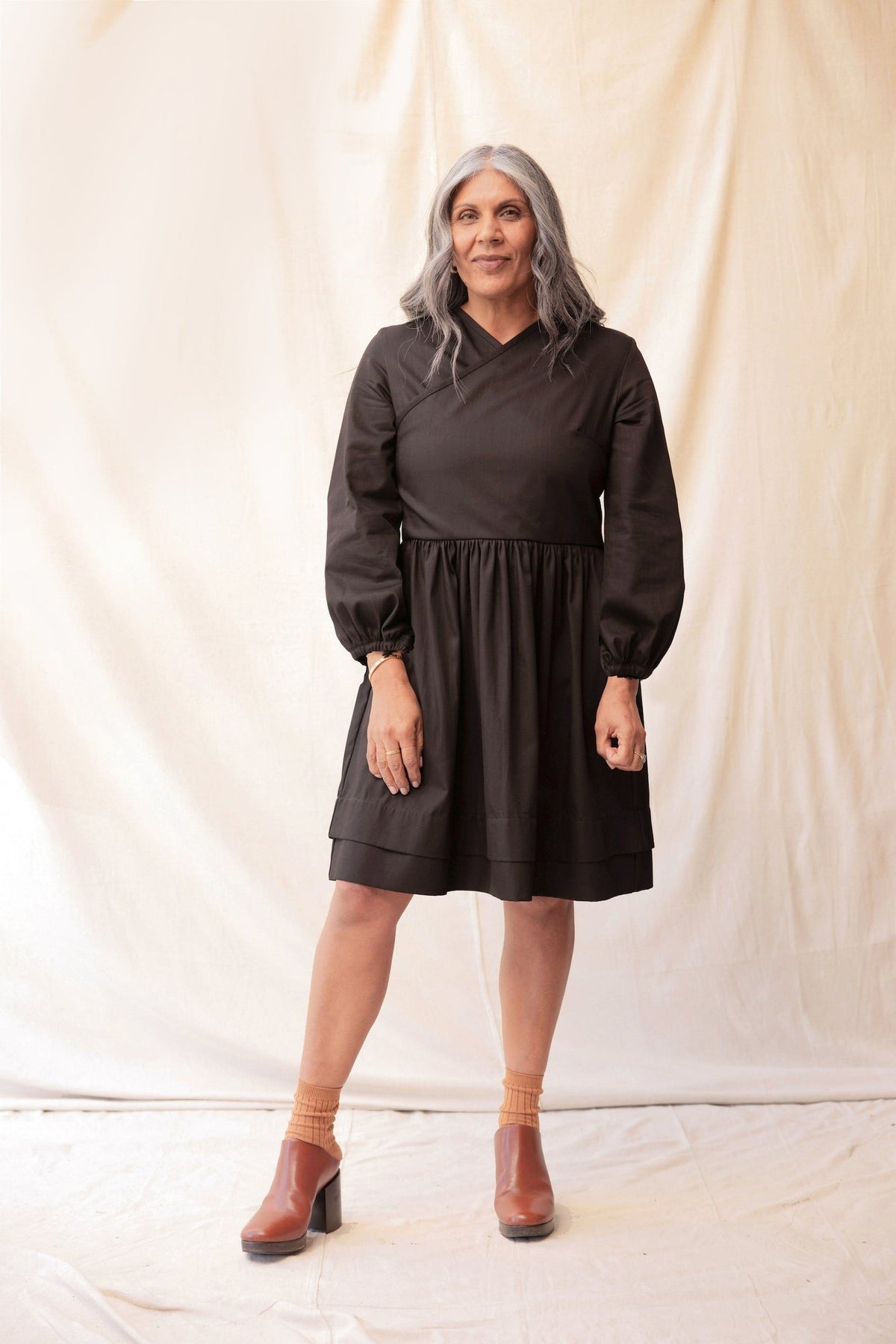 ReCreate Sebastian Denim Dress - Black Was $240 Now