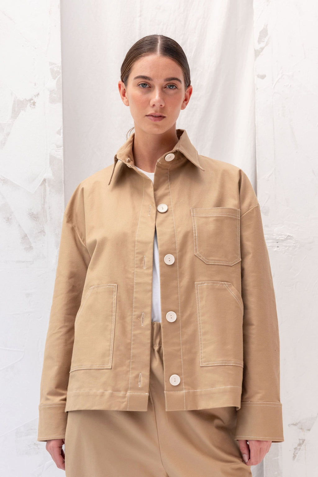ReCreate Service Jacket - Tan