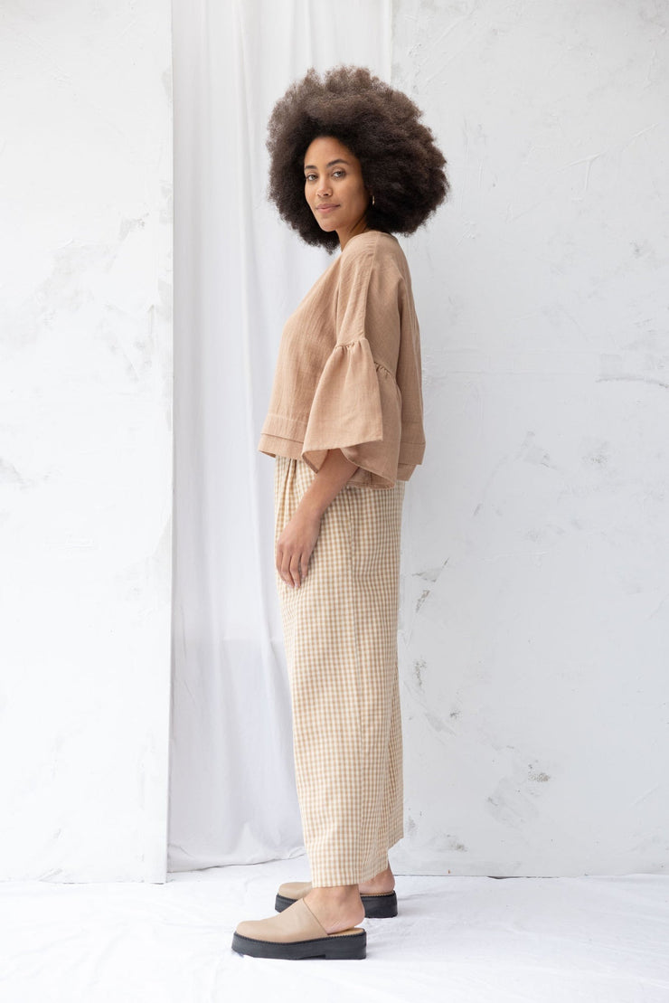 ReCreate Harry Pant - Brown Gingham