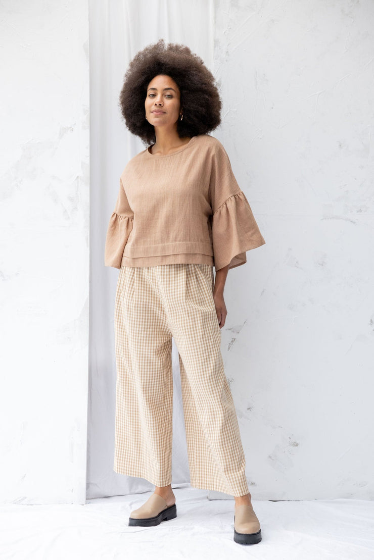 ReCreate Harry Pant - Brown Gingham