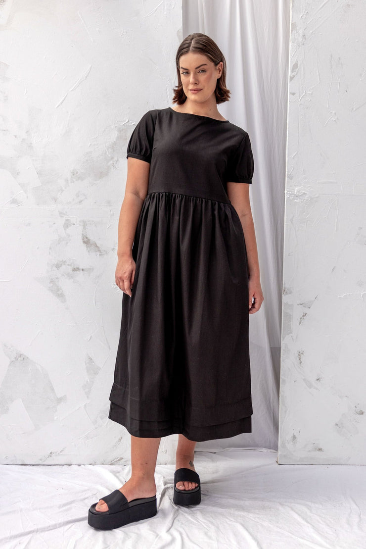 ReCreate River Denim Dress - Black Last One