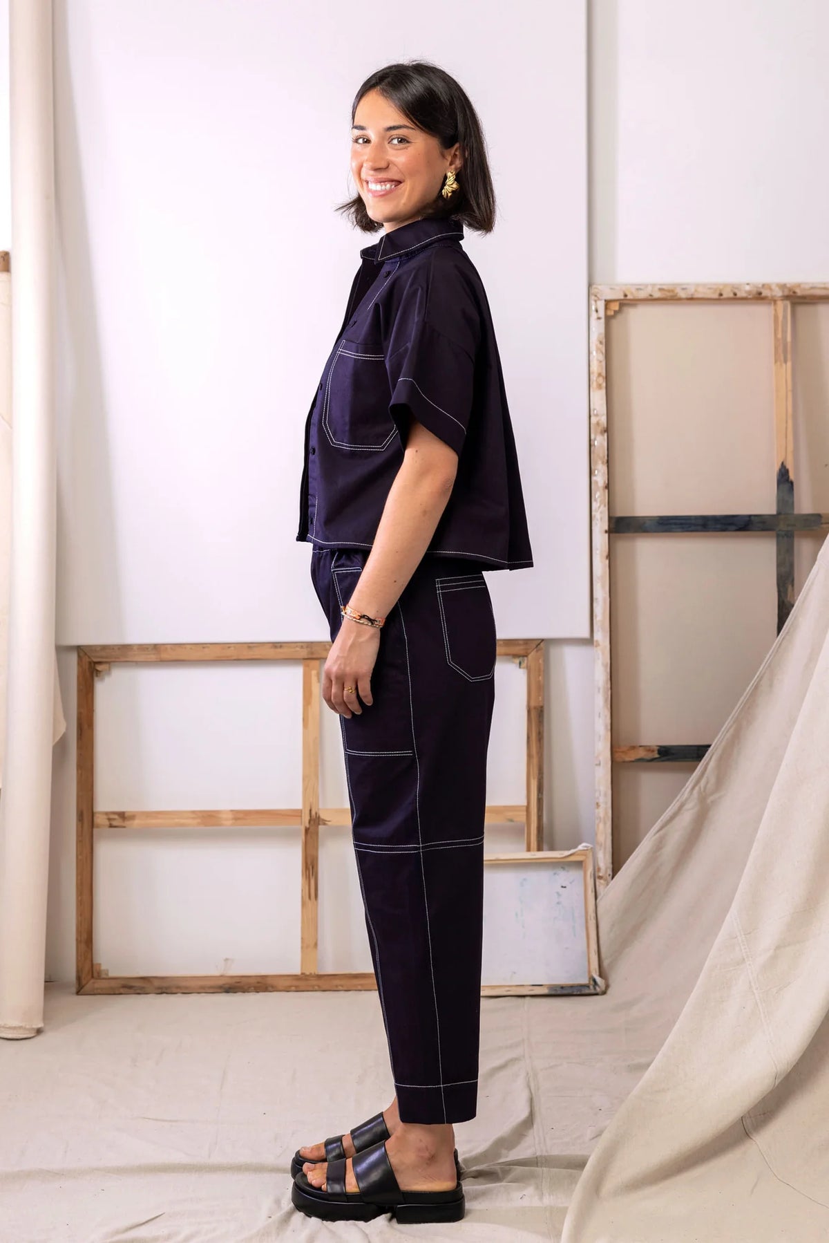 ReCreate South Bank Shirt - Indigo