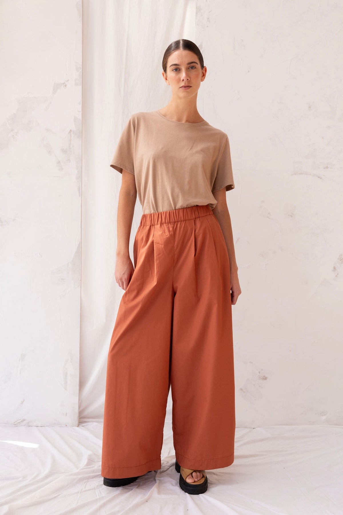 ReCreate Autumn Pants - Burnt Sienna