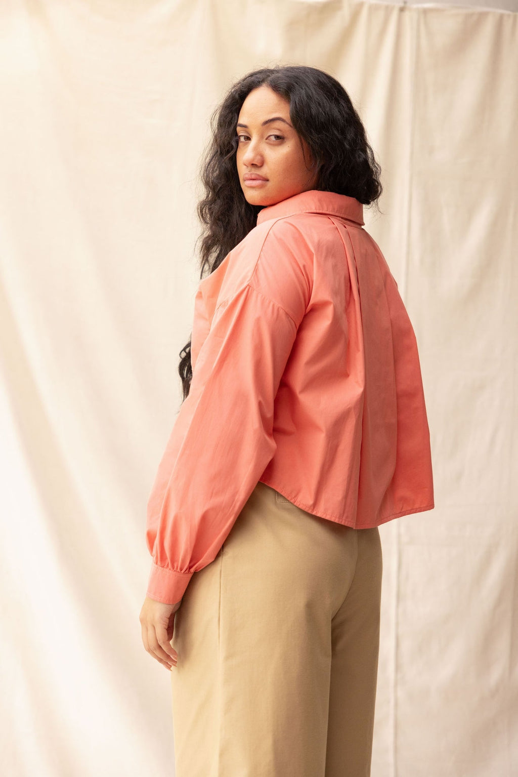 ReCreate Boxy Shirt - Burnt Sienna