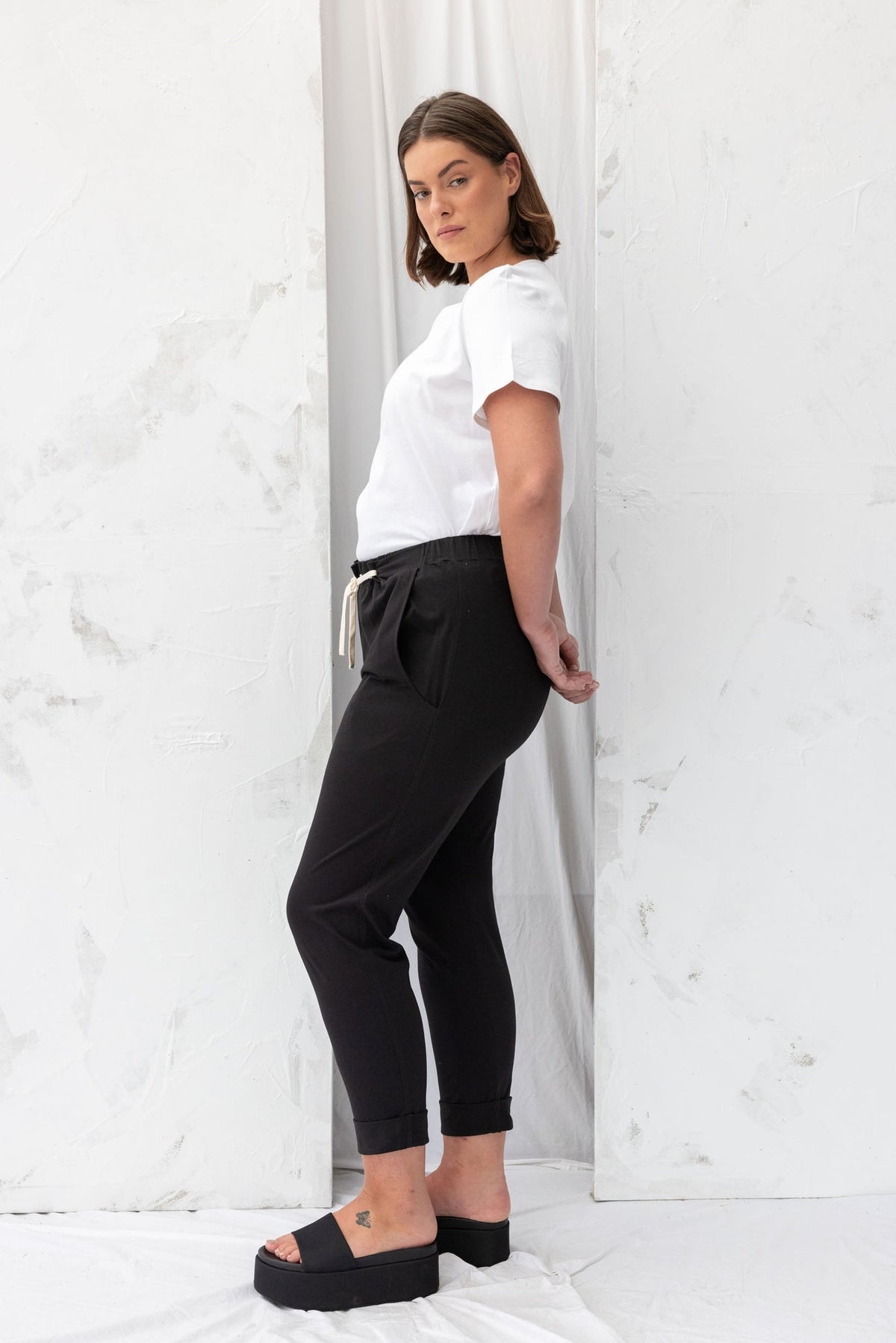 ReCreate Cabin Pant - Black Last Sizes Was $149.90 Now