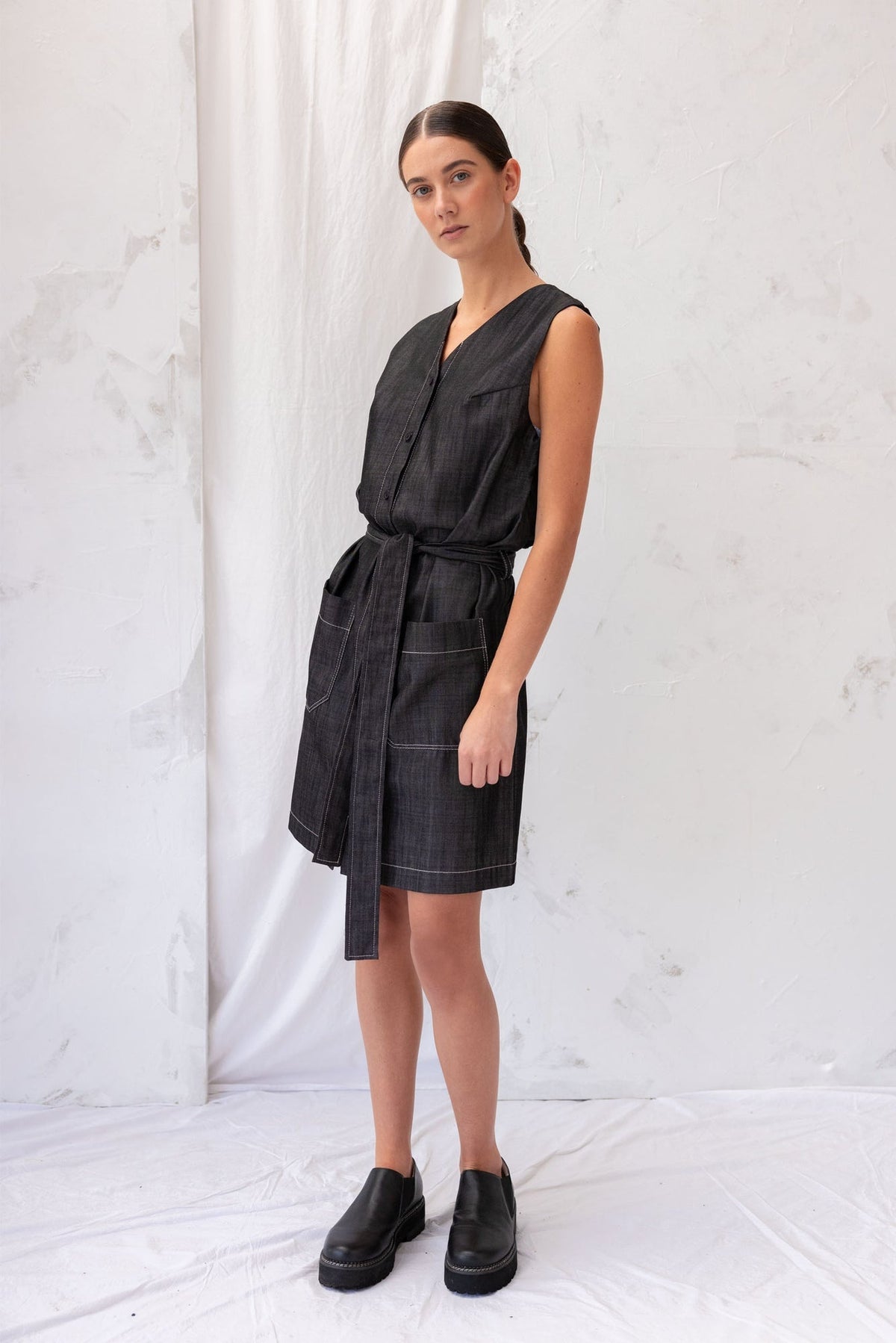 ReCreate Orchard Dress - Midnight