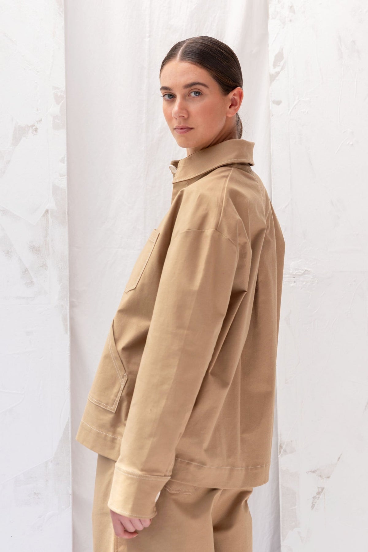ReCreate Service Jacket - Tan