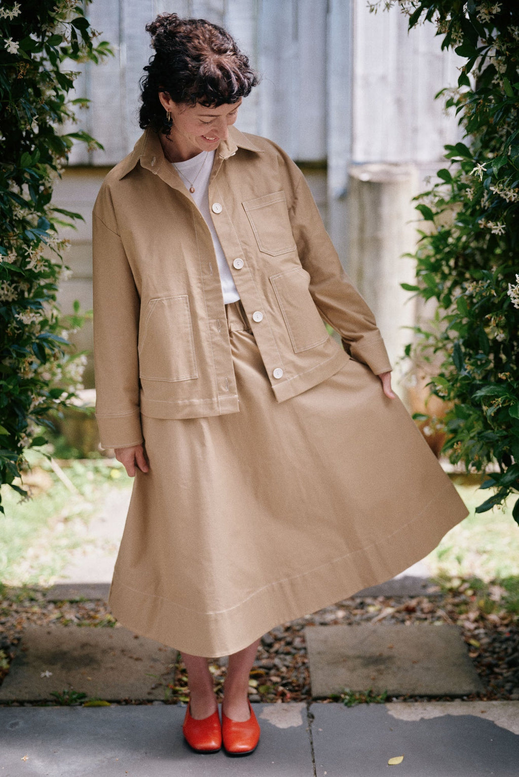 ReCreate Service Jacket - Tan