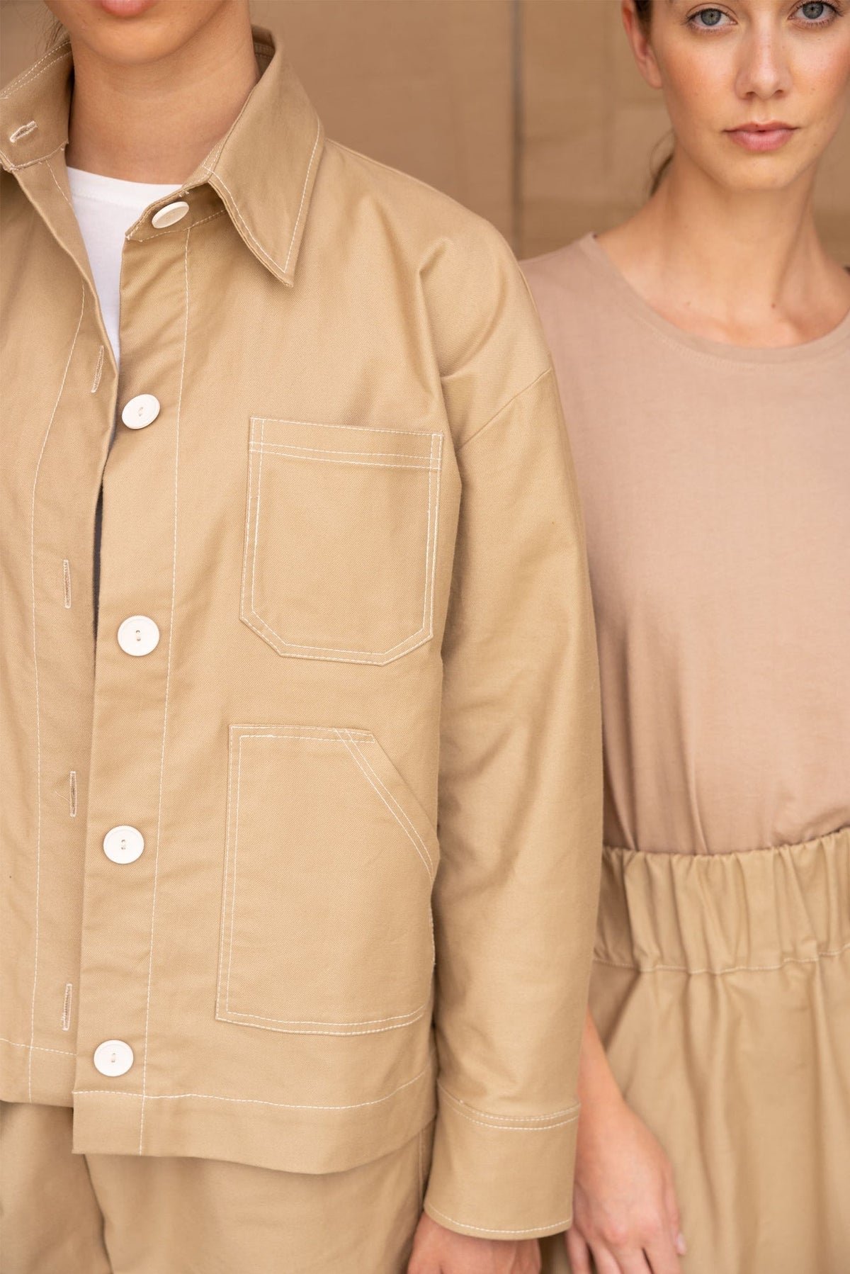 ReCreate Service Jacket - Tan
