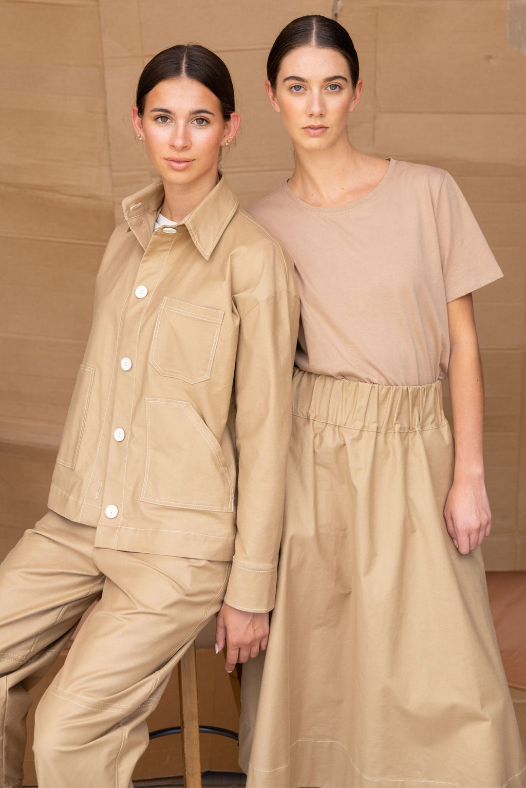 ReCreate Service Jacket - Tan