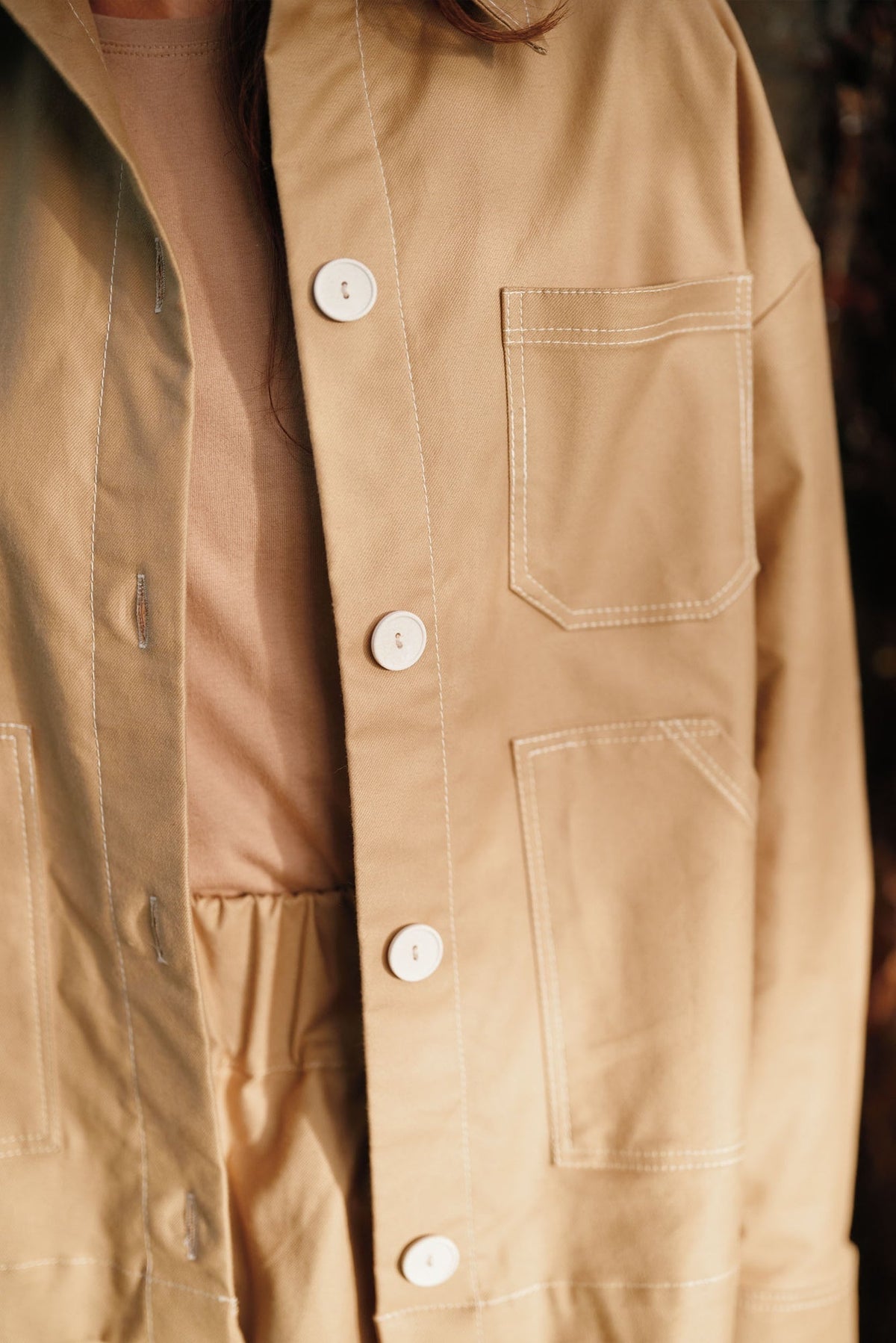 ReCreate Service Jacket - Tan
