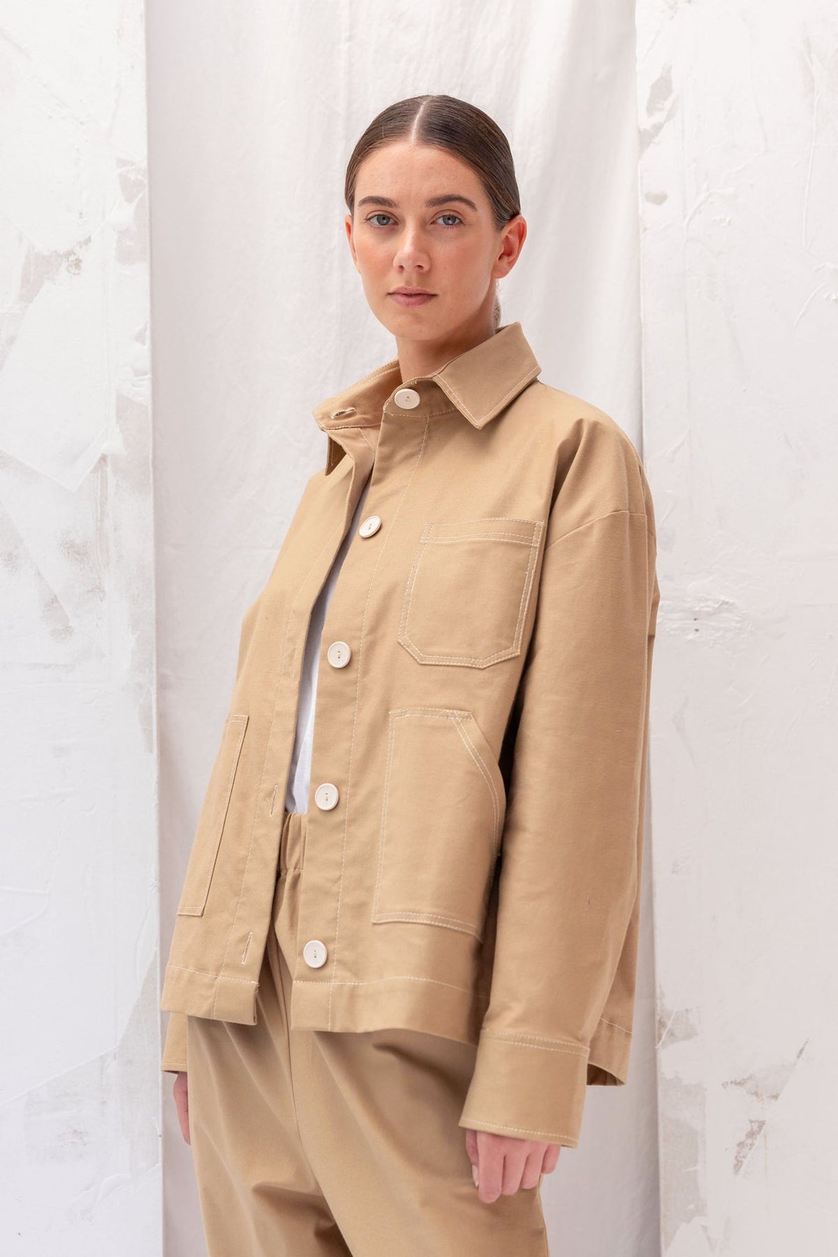 ReCreate Service Jacket - Tan