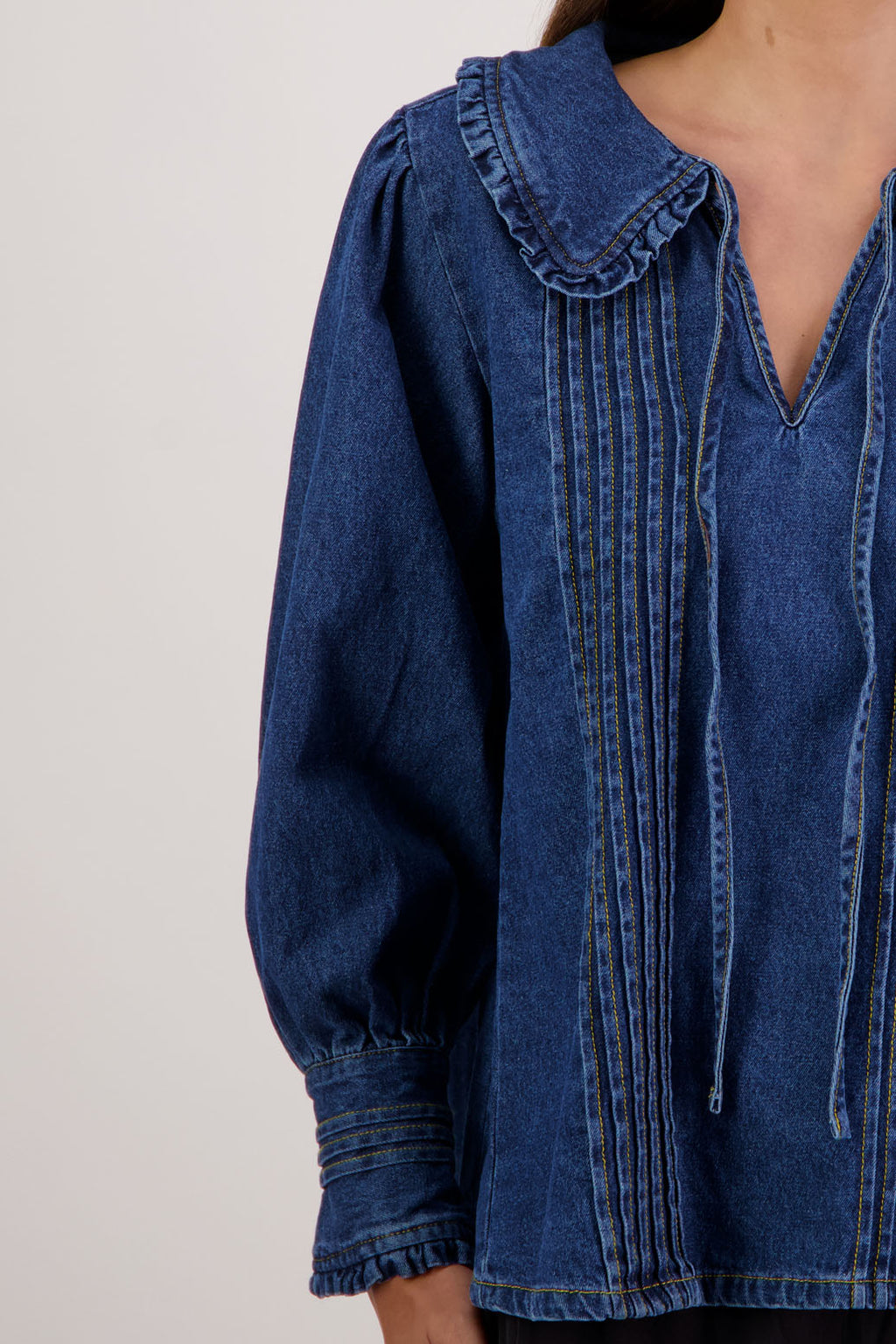 Briarwood Redmond Top - Denim Was $329 Now