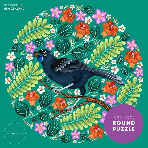 1000 Piece Rnd Puzzle - Nth Island Kokako