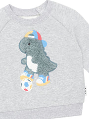 Soccersaurus Sweatshirt - Grey Was $89 Now