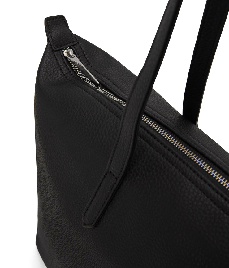 Vegan Tote Bag - Abbi Purity Black