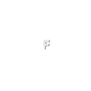 Sterling Silver Letter Studs