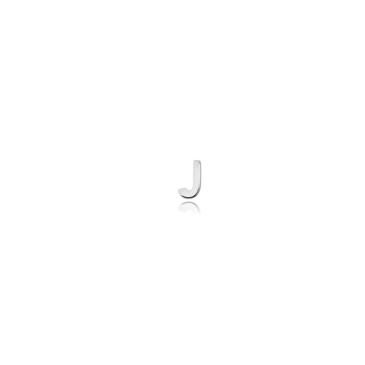 Sterling Silver Letter Studs