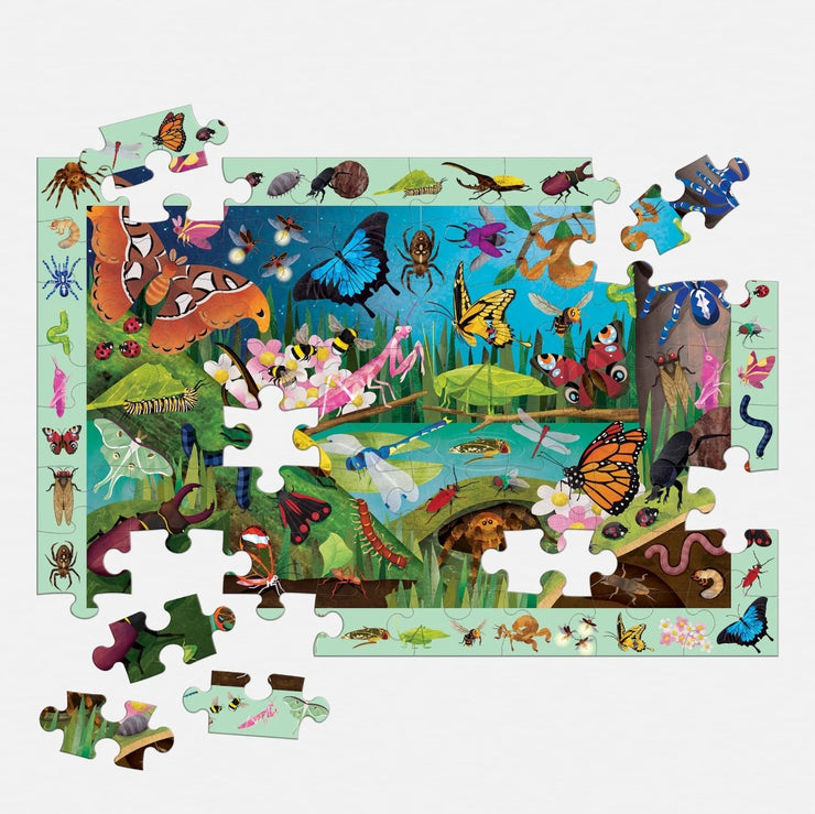 Bugs & Butterflies Search & Find 64 Piece Puzzle