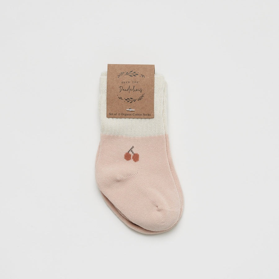 Organic Cotton Socks - 0-6 mths
