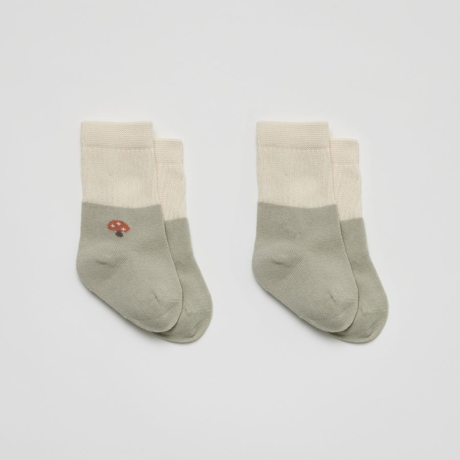 Organic Cotton Socks - 0-6 mths