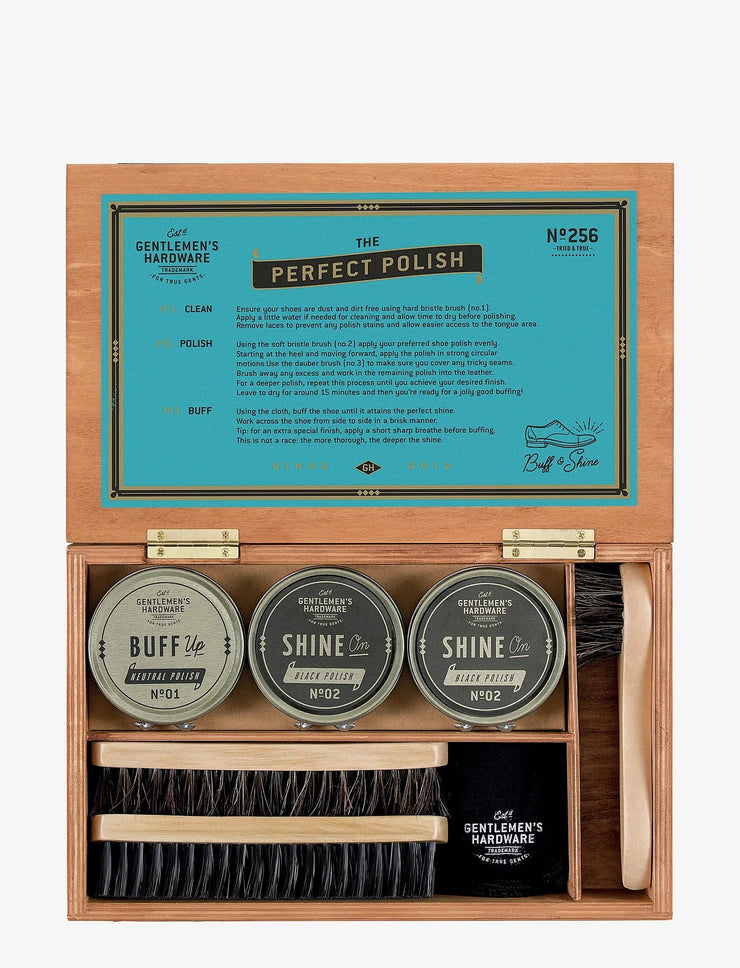 Shoe Shine Cigar Box