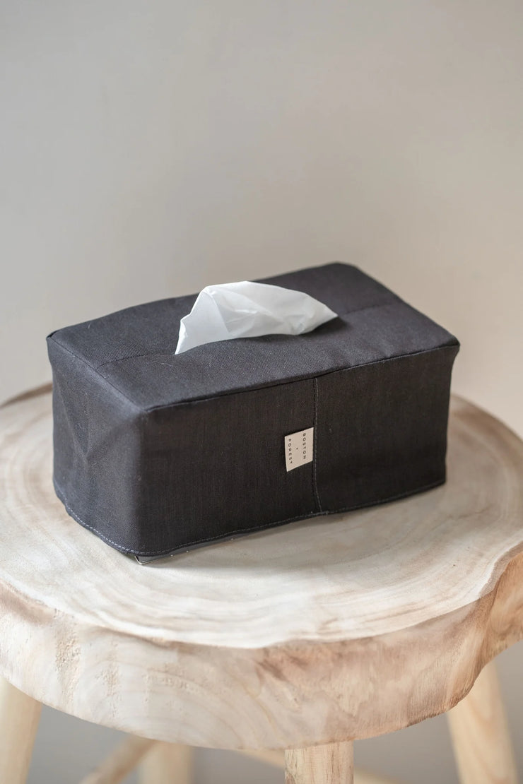 Linen Tissue Box Cover