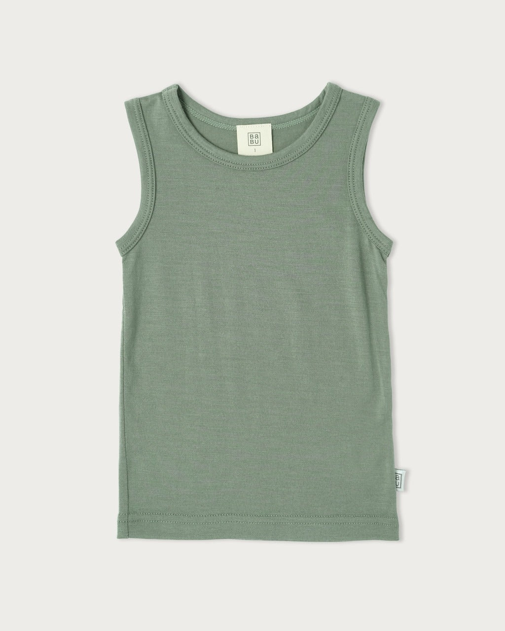 Babu Merino Singlet - Sage Was $54.90 Now