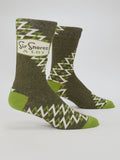 Mens Crew Socks - Sir Snores A Lot