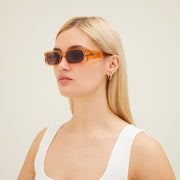 Sito Electro Vision Sunglasses - Melon Pop Smokey Grey