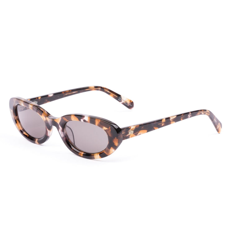 Sito Lourdes Sunglasses - Pebble Tort/Grey