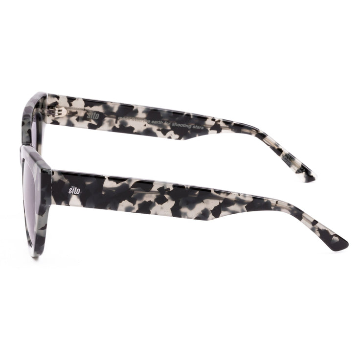 Sito Soul Fusion Sunglasses - Black Tort/Smoke Gradient