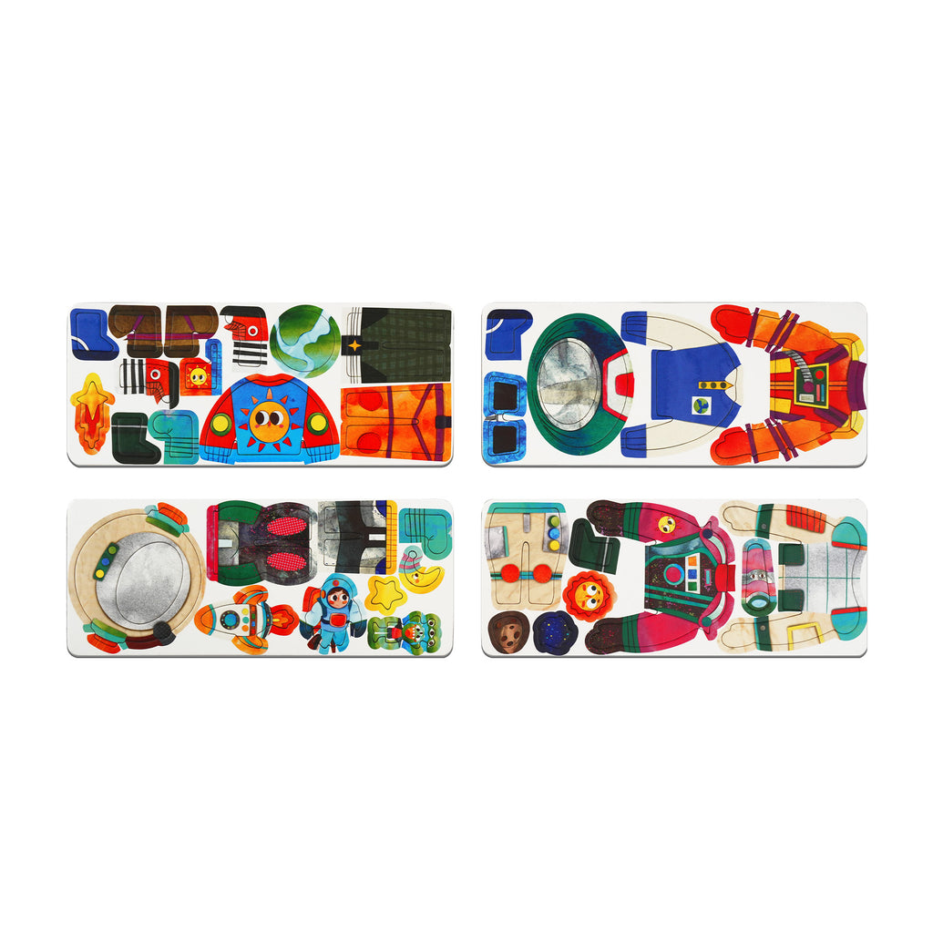 Magnetic Puzzle Box - Spaceman