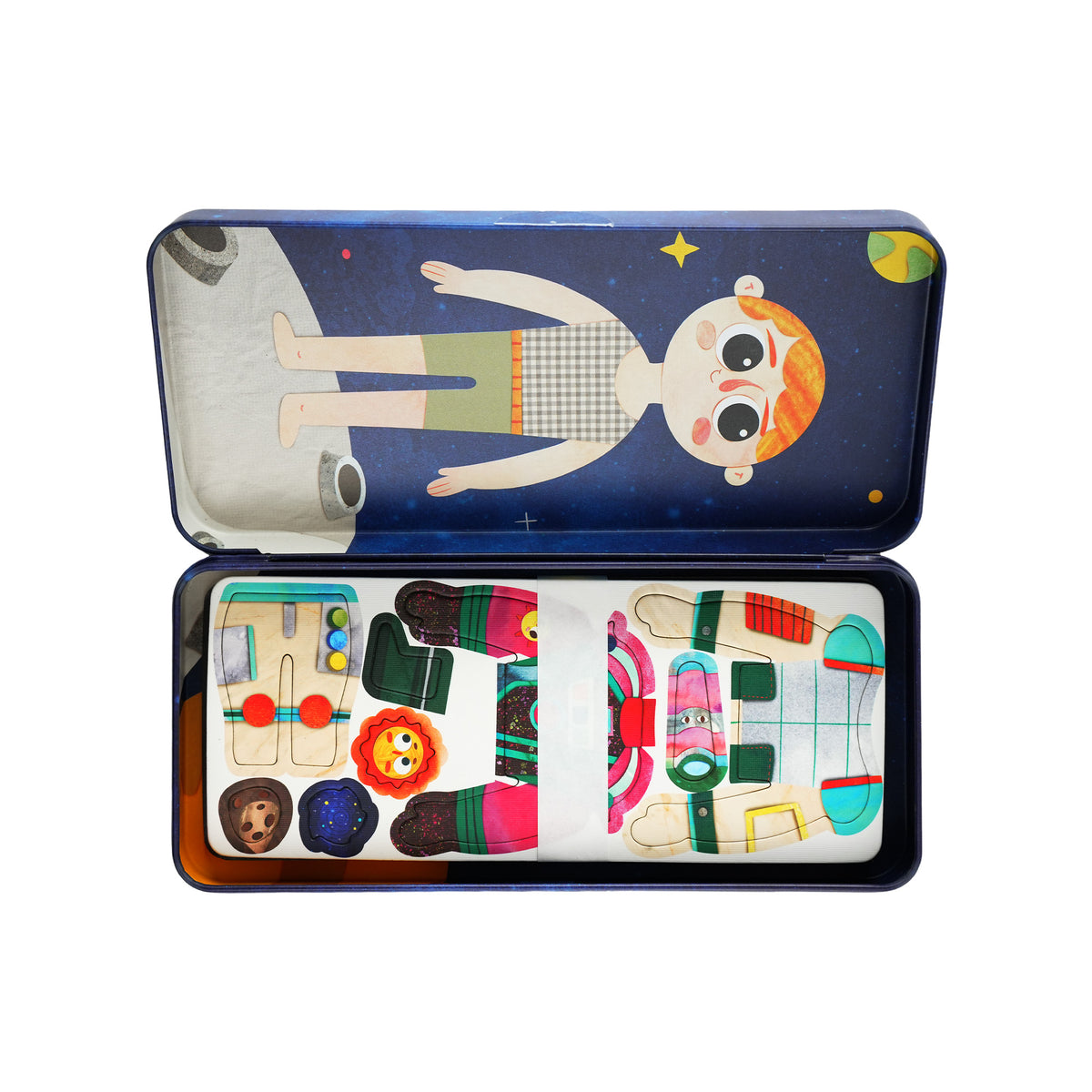 Magnetic Puzzle Box - Spaceman