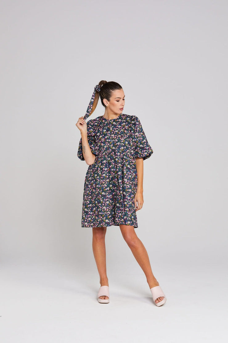 Spin Dress - Midnight Garden Last One