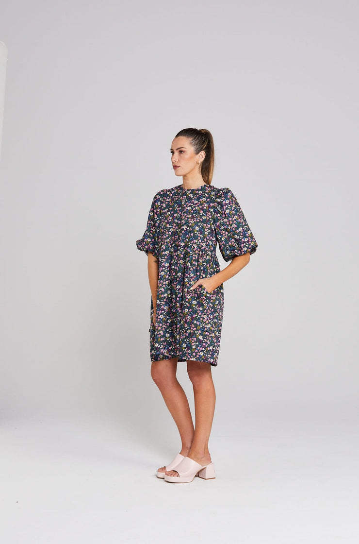 Spin Dress - Midnight Garden Last One