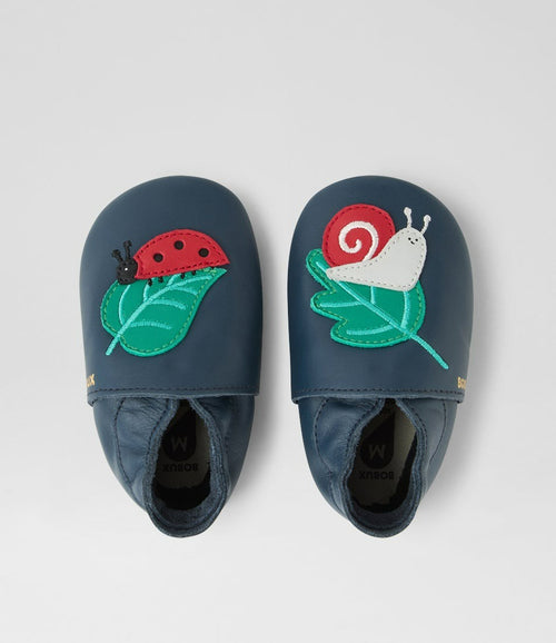 Bobux Soft Soles - Beastie Navy