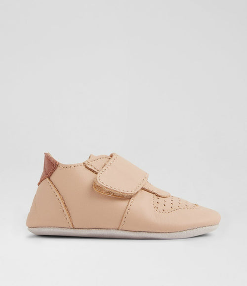 Bobux Soft Soles - Riley Mini Beige Toffee