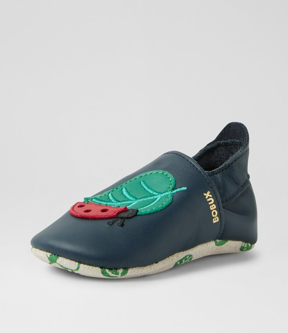 Bobux Soft Soles - Beastie Navy
