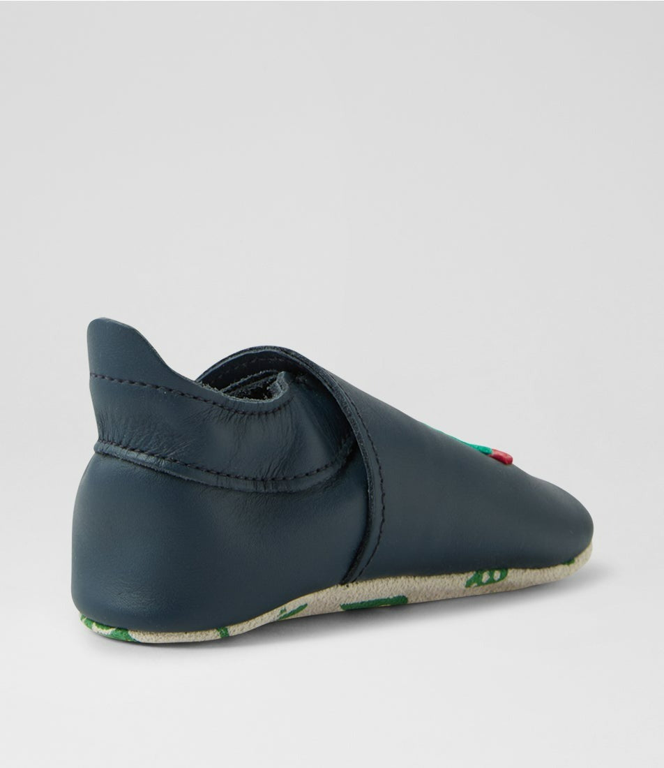 Bobux Soft Soles - Beastie Navy
