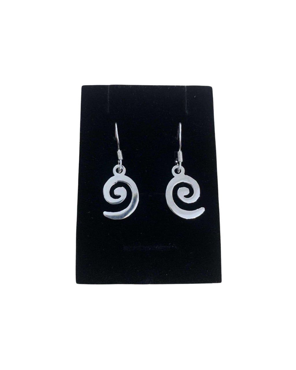 Sterling Silver Koru Earrings