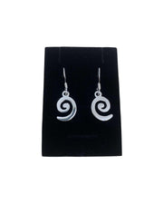 Sterling Silver Koru Earrings